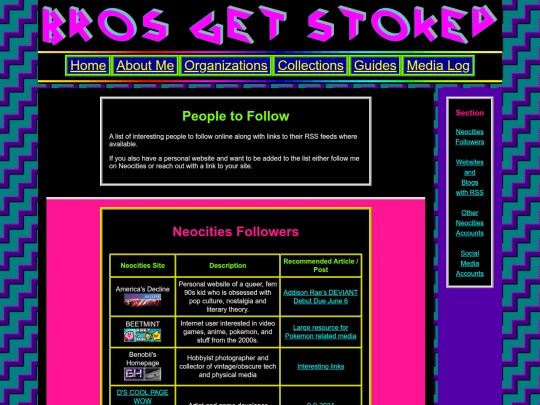 collections/blogroll screenshot