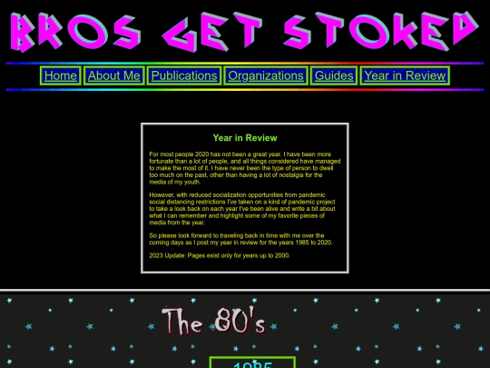 years screenshot