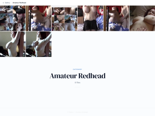 pages/others/categories/amateur_redhead screenshot