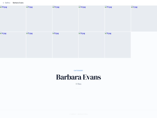 pages/others/categories/barbara_evans screenshot