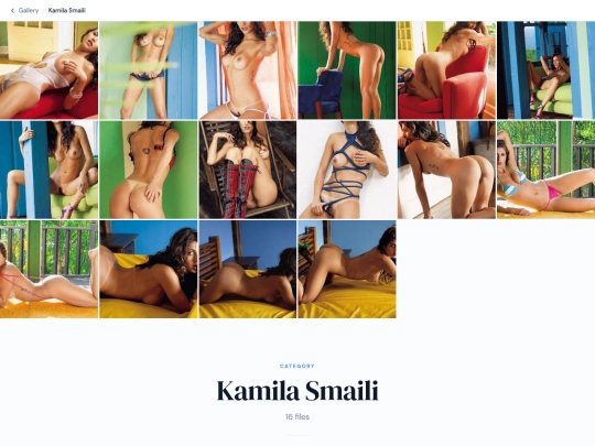 pages/others/categories/kamila_smaili screenshot