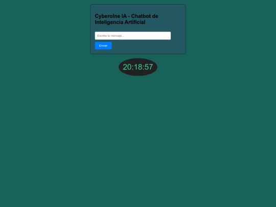 CyberolneIA screenshot