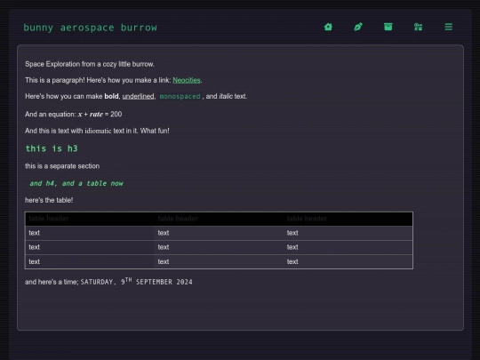 bunny-aerospace screenshot