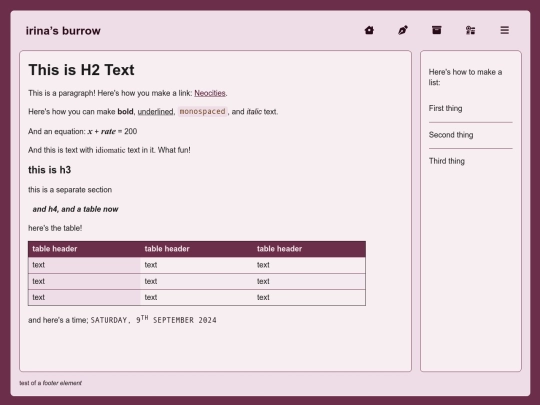 test-page screenshot