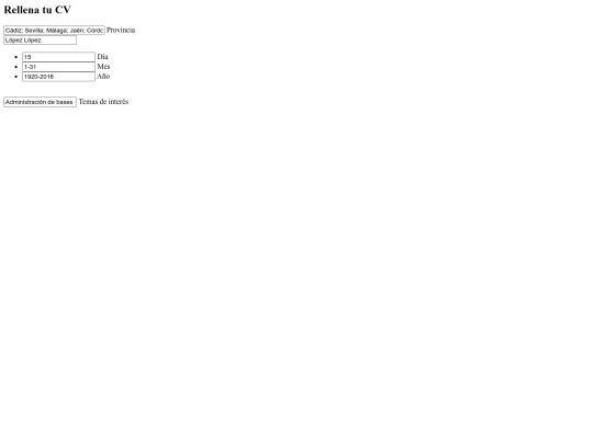 formulario/ejercicio 2 formulario screenshot