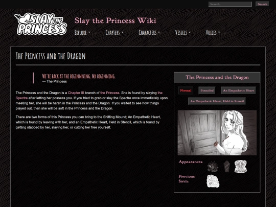 Vessel/Princess_and_the_Dragon screenshot
