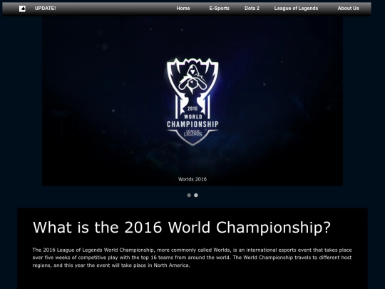 Worlds screenshot