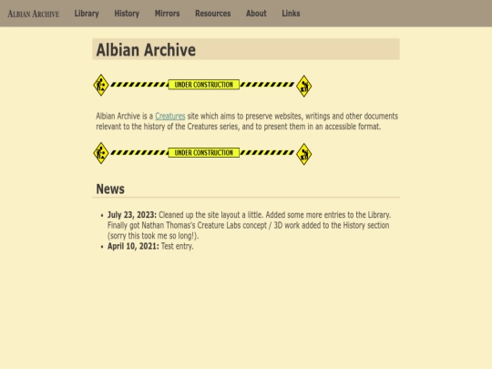 index screenshot