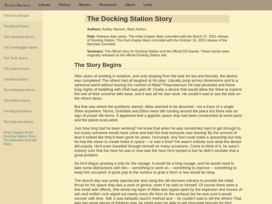 library/docking_station_story screenshot