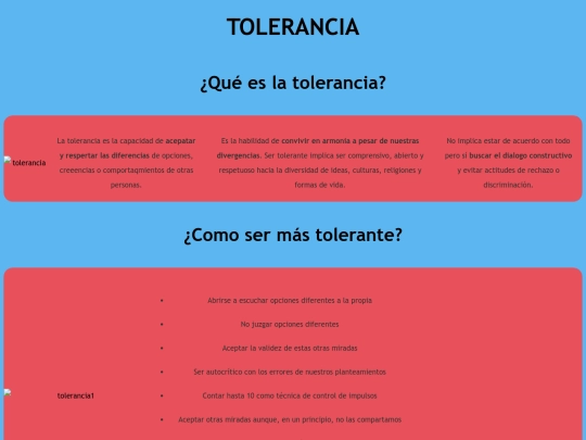 Proyecto Tolerancia/inicio screenshot