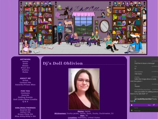 artistprofile screenshot