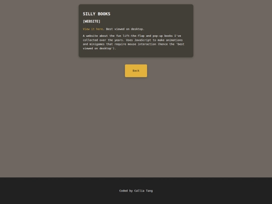 samplers/sillysite screenshot