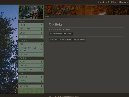 outlinks screenshot