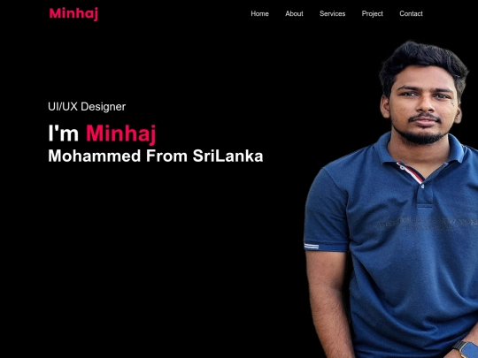 portfolio demo screenshot