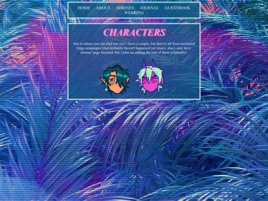 shrines/ocs screenshot