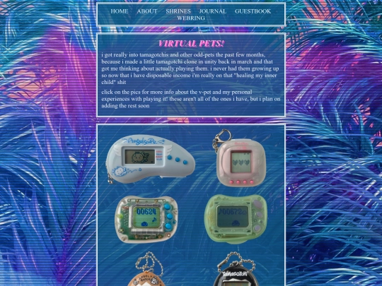 shrines/v-pets screenshot