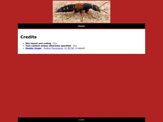 credits screenshot