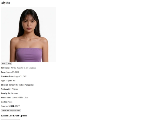 characters/alysha/includes/Sidebar screenshot