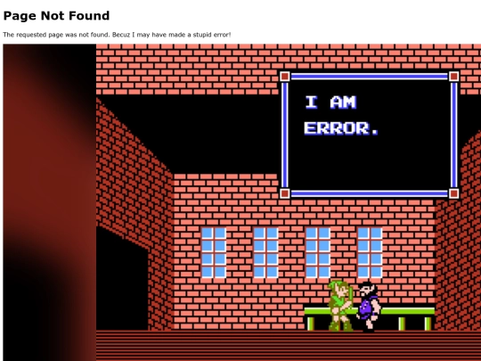 not_found screenshot