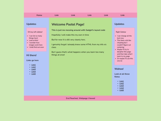 PastelLayout screenshot