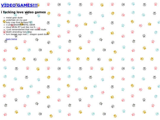 videogames screenshot