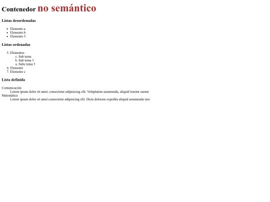 ConteneedorListas screenshot