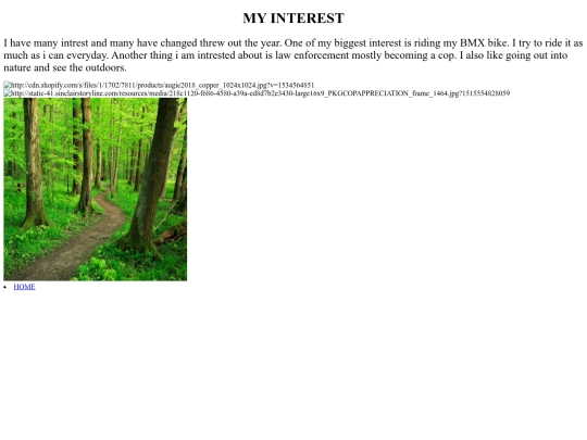 INTEREST screenshot