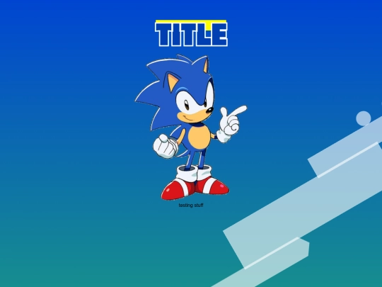 classicsonic screenshot