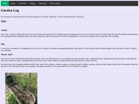 gardenlog screenshot