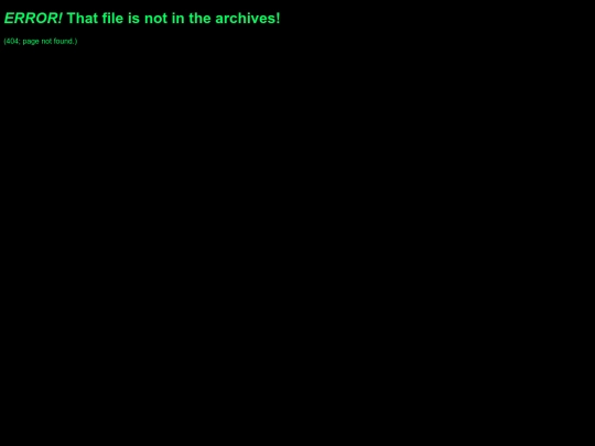 not_found screenshot