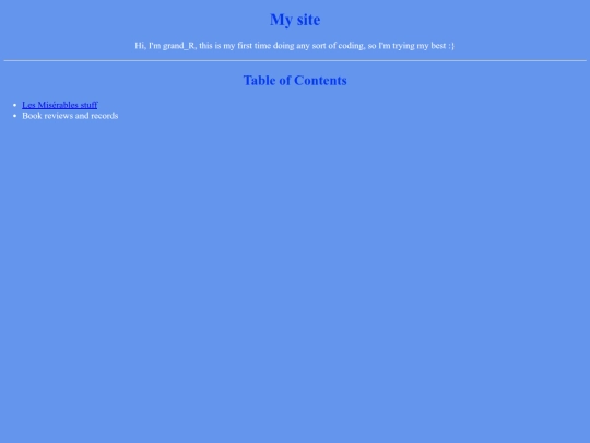 index screenshot