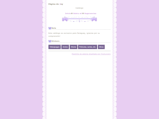 catalogo screenshot