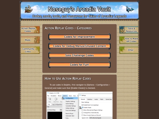 ARCodes screenshot