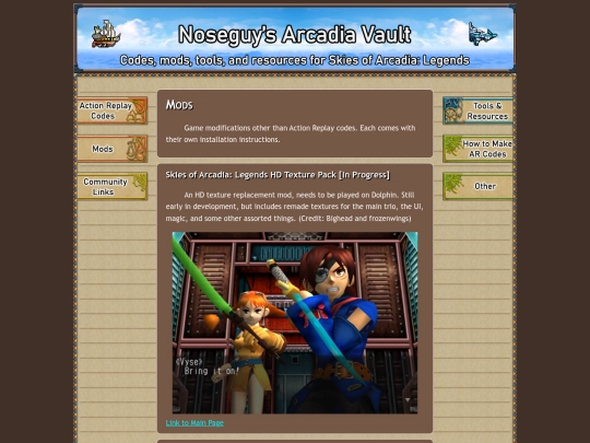 Mods screenshot