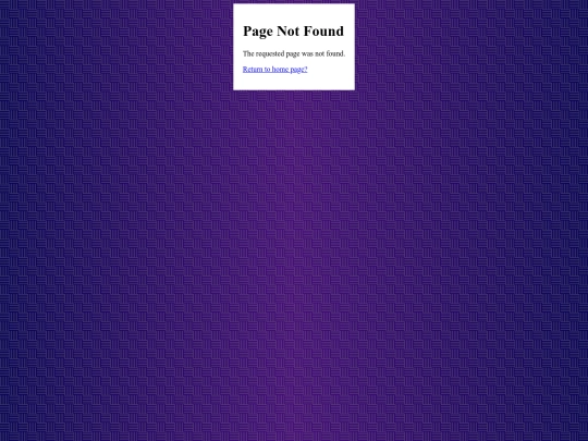 not_found screenshot
