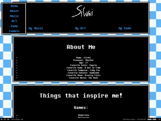 aboutme screenshot