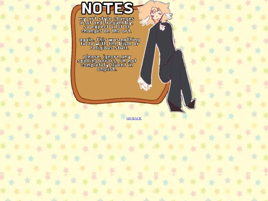 notes screenshot