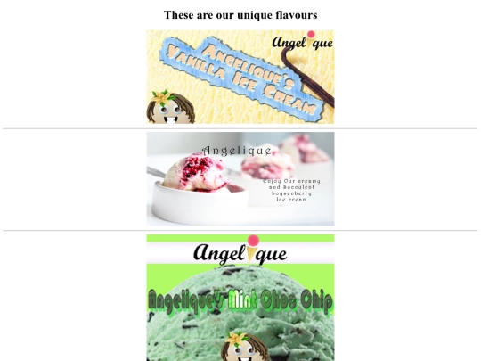 flavourpage screenshot