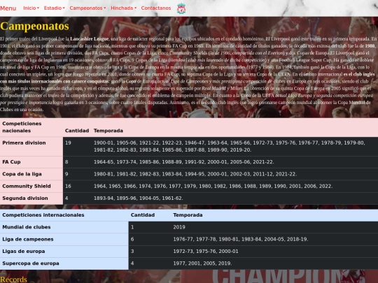 Final/campeonatos screenshot