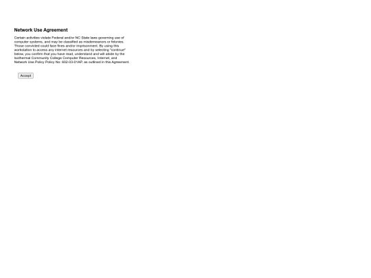 Web Authentication screenshot