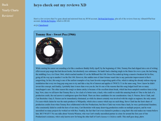 reviews screenshot