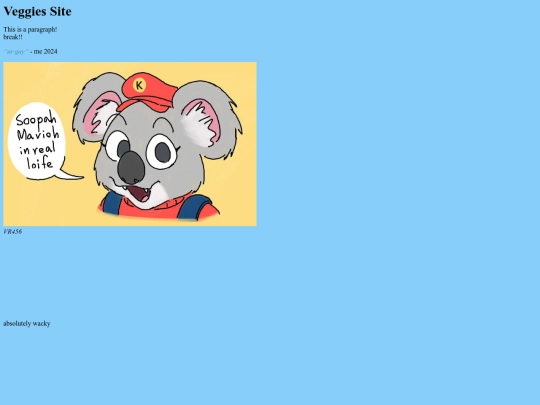 test screenshot