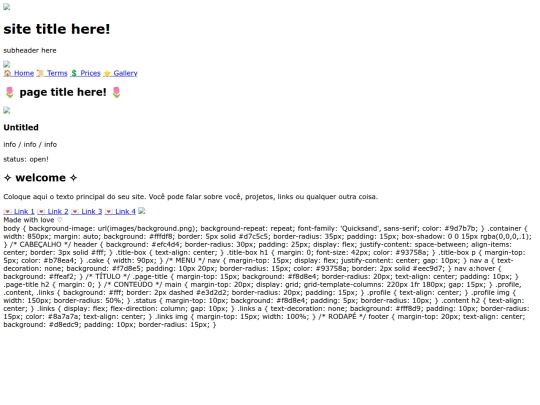 index screenshot