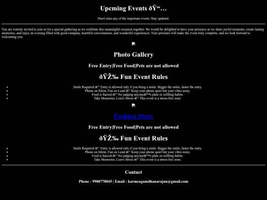 Events/event screenshot
