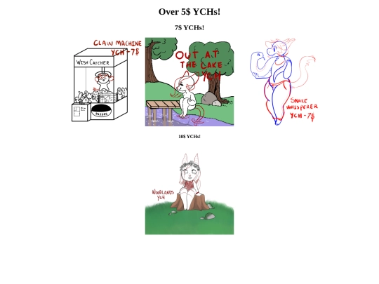 Over5DollarYCHs screenshot