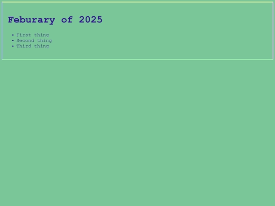 february2025days screenshot