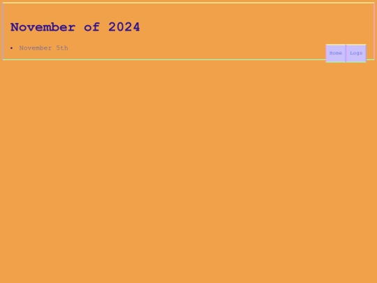 november2024days screenshot
