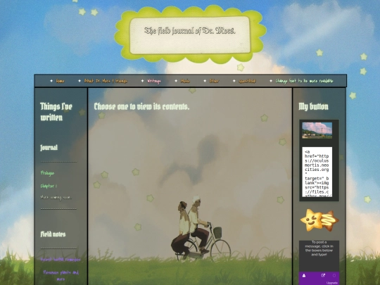 writings screenshot