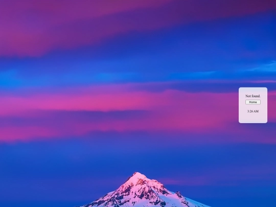 not_found screenshot