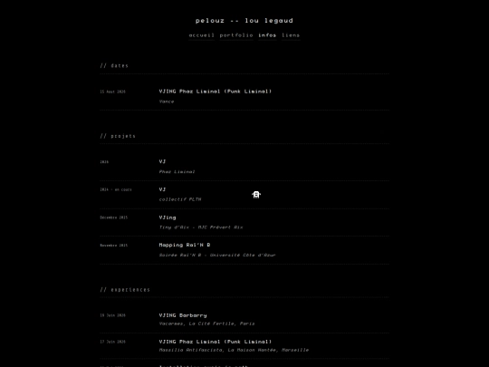 infos screenshot